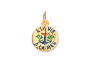 Petite médaille « À la vie à la mer »