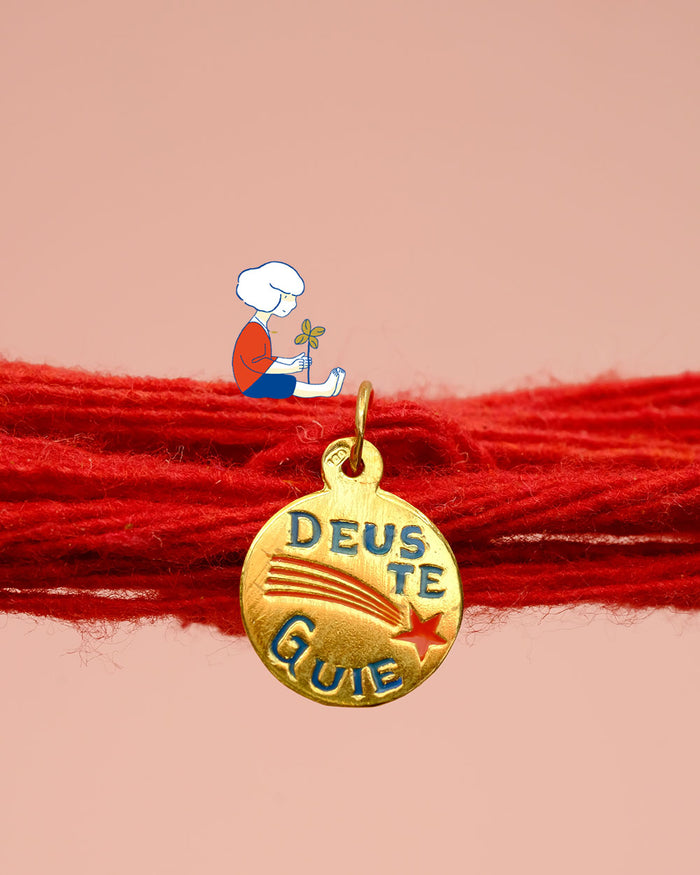 Petite médaille « Deus te Guie »