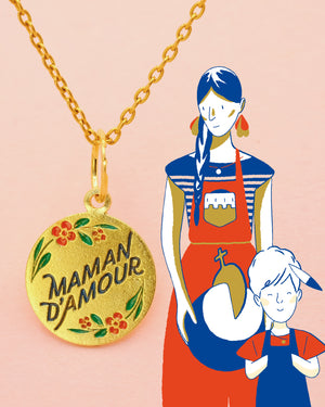Petite Médaille « Maman d'Amour »
