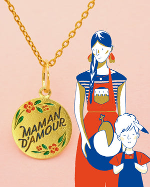 Petite Médaille « Maman d'Amour »